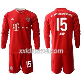 FC Bayern München Jann-Fiete Arp 15 Domaći Dječji Komplet Dresovi za Nogomet 2020-2021 Dugim Rukavima (+ kratke hlače)